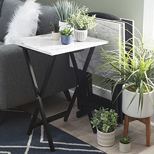 White Tray Table Set A541510