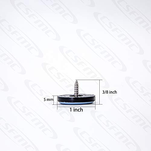 24 Pack 3/4 inch PTFE Furniture Sliders F45918