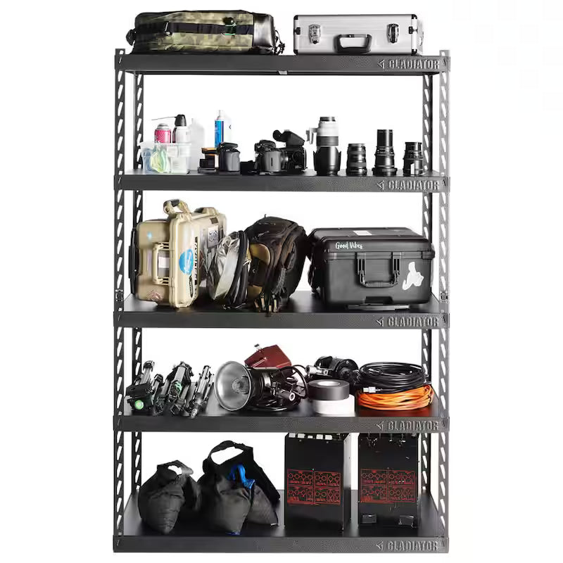 5-Tier Steel Garage Storage Shelving Unit M9401