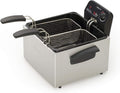 Stainless Steel Dual Basket Deep Fryer V5126