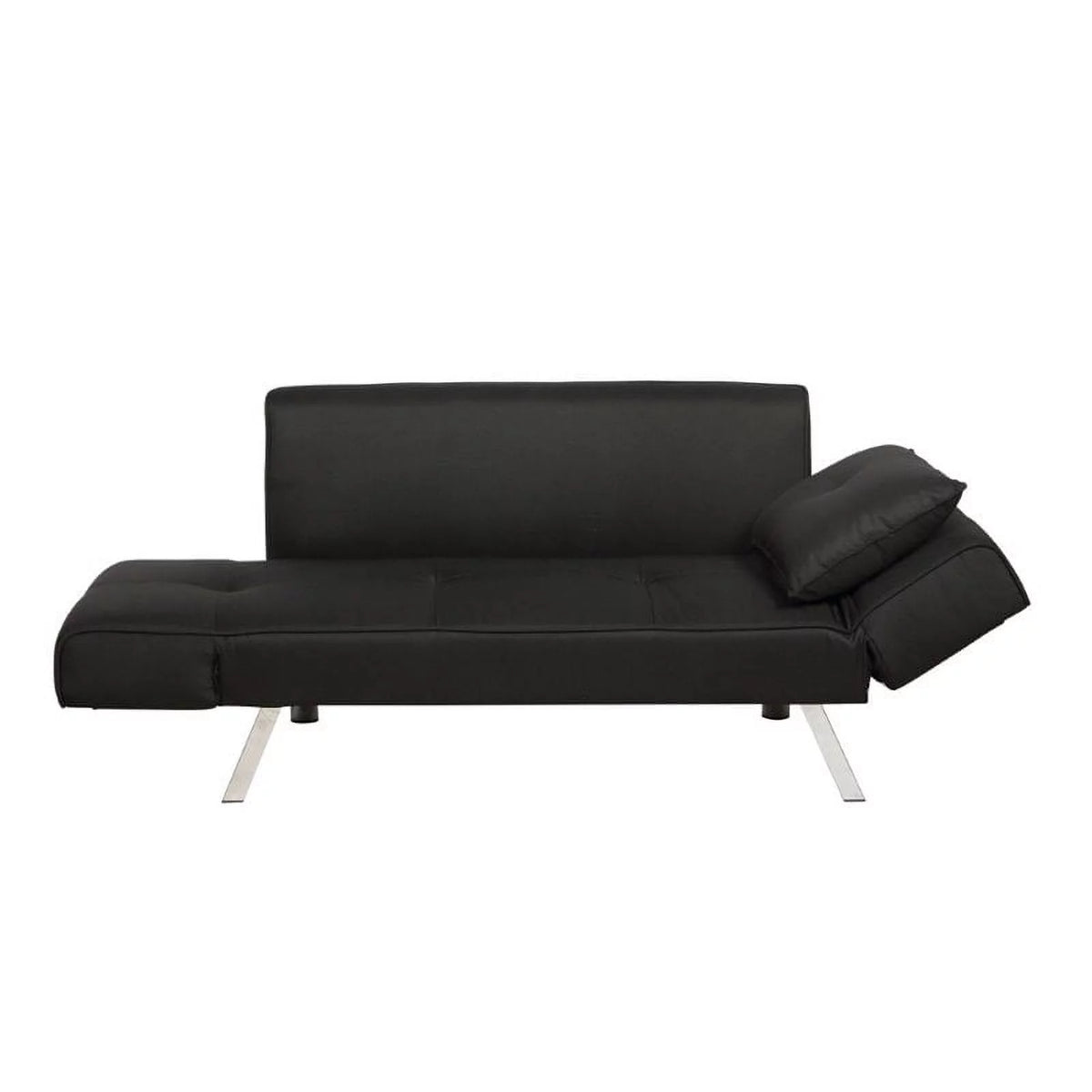 Black Convertible Sofa E106