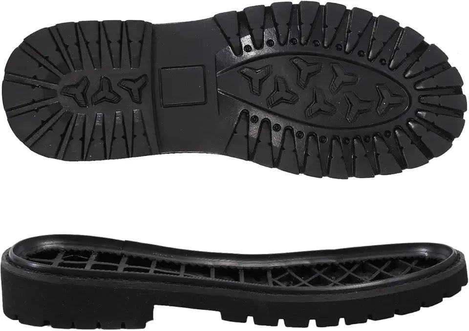 Black Rubber Full Out Sole for Work Shoes and Boots S2580