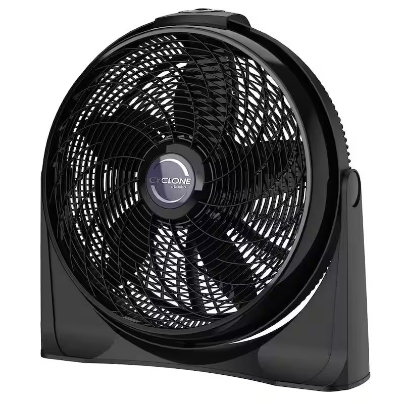20 in. 3 Speeds Black Floor Fan O1495