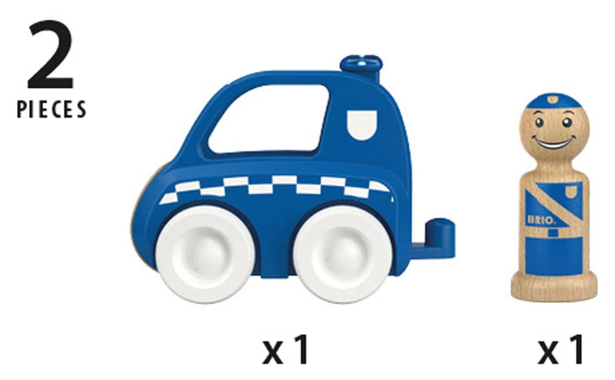 Light & Sound Police Car J2909