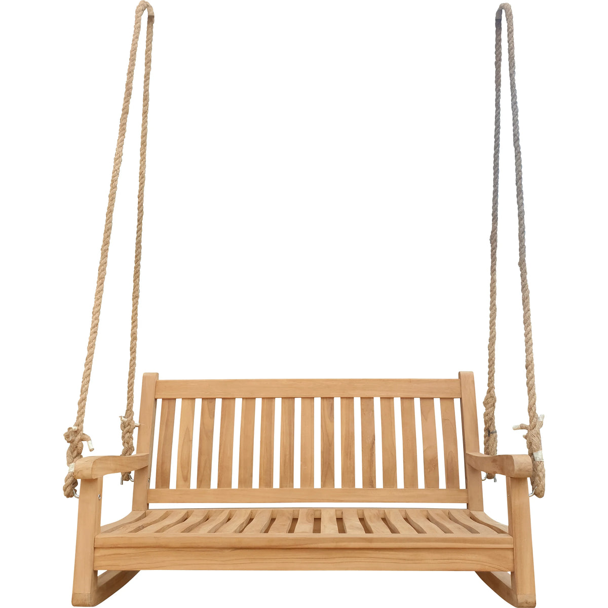 Teak Wood Double Outdoor Patio Swing X5569