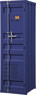 White Single Door Wardrobe P255