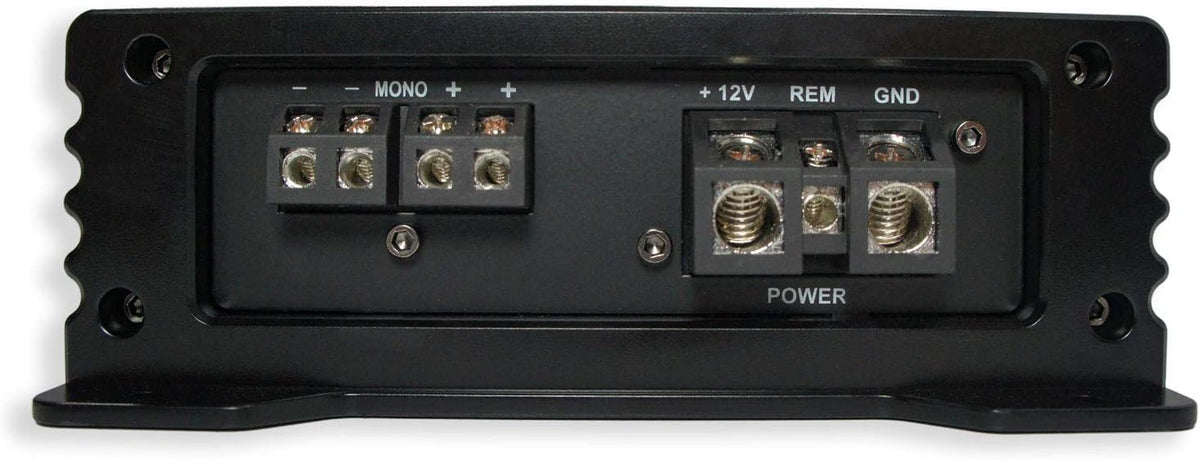 Single 12 Sub Box Enclosure & Amp V1282