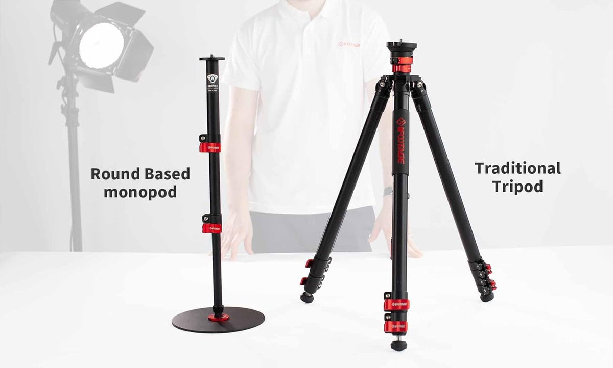 Aluminium Camera Monopod with Weighted Base M459