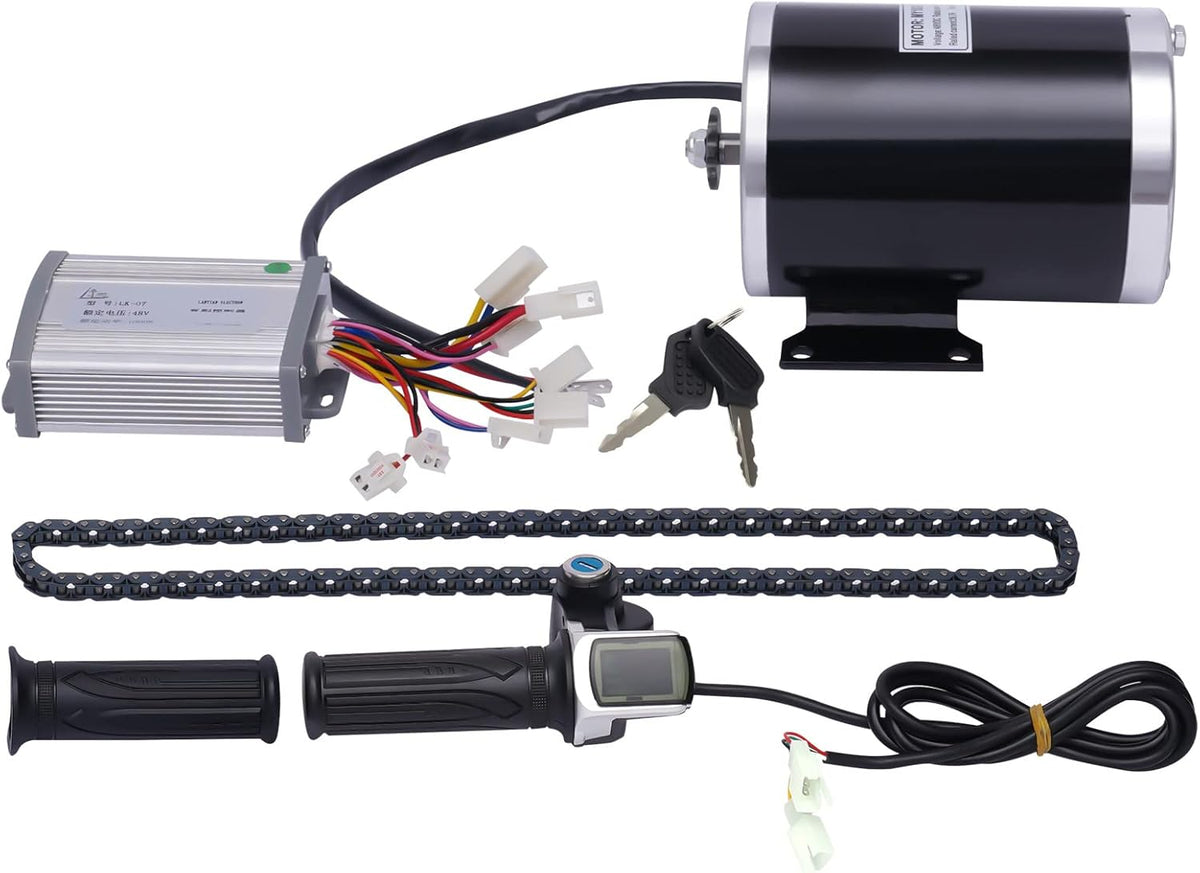 48V 1000W Brush Electric Bicycle Conversion Kit with Controller 3 Speed Gears M531522