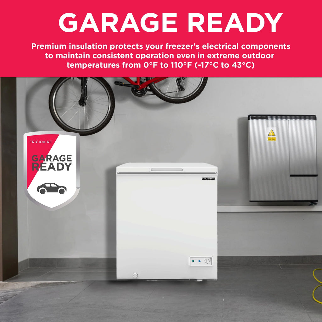 5.0 Cu. ft. White Chest Freezer P23196