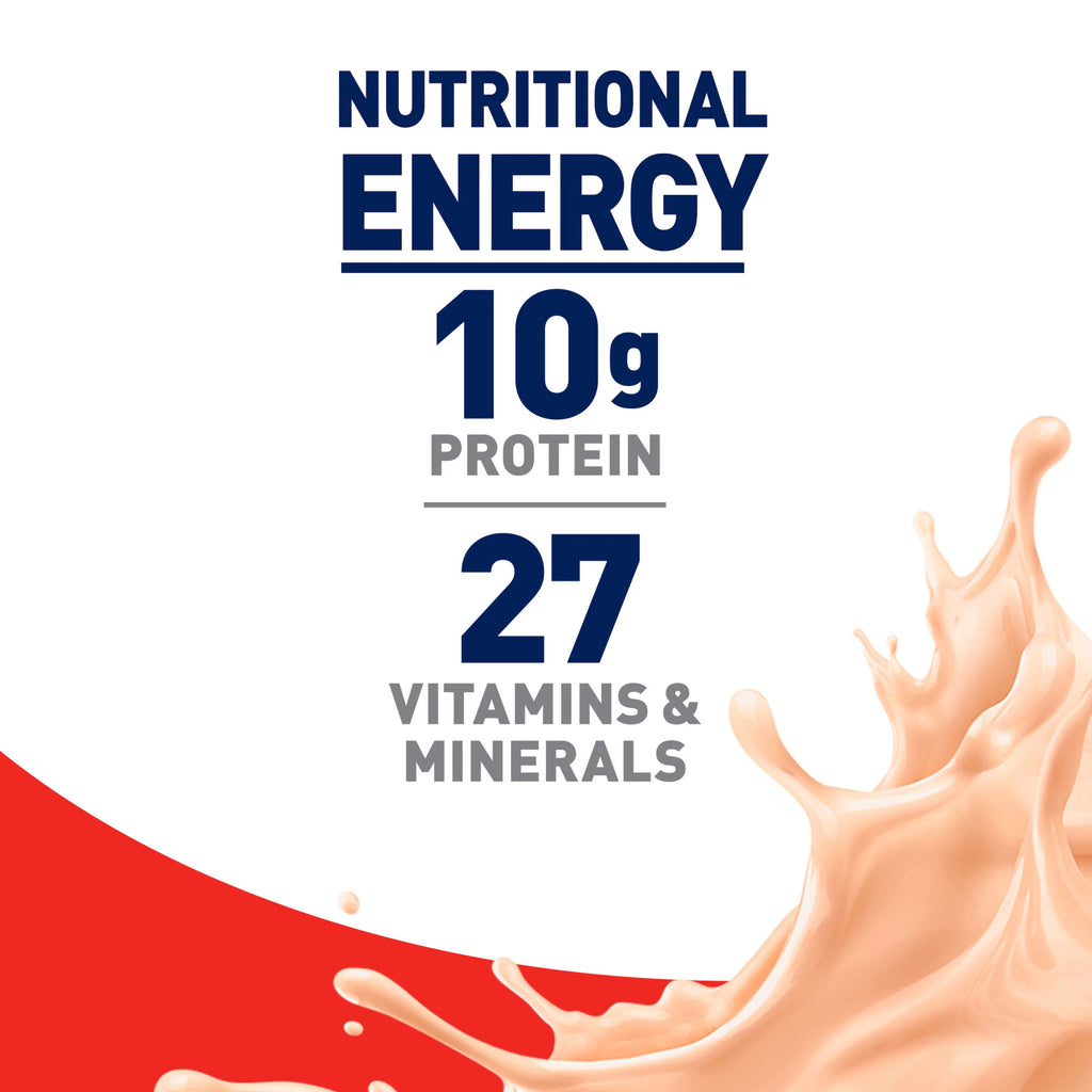Creamy Strawberry Nutritional Drink, 10 g Protein, 15 - 8 fl oz Bottles N91173