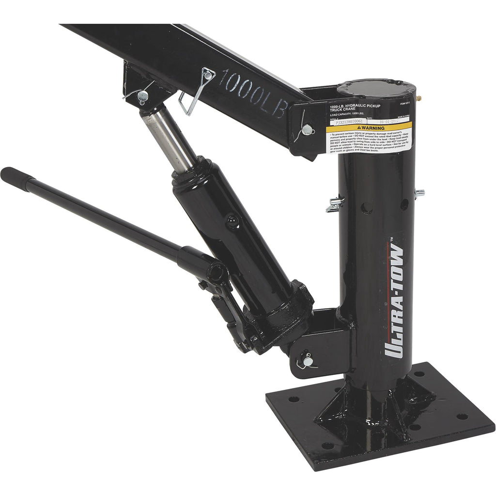 Hydraulic Pickup Truck Crane, 1000-Lb. Capacity M77971