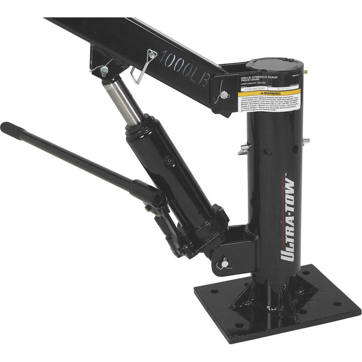 Hydraulic Pickup Truck Crane, 1000-Lb. Capacity M77971