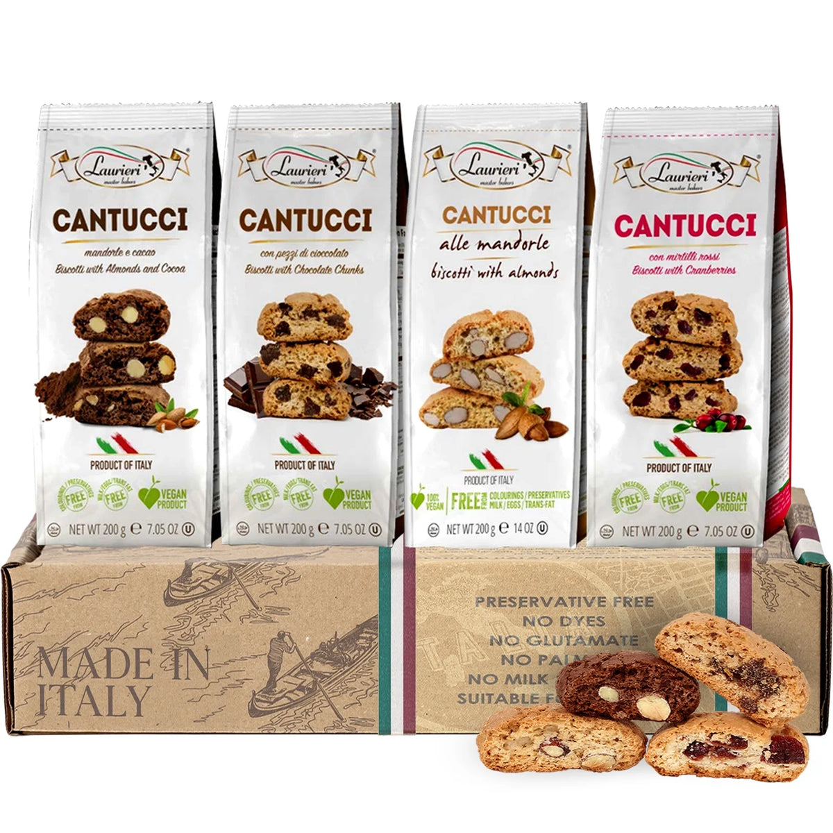 4 Pack Italian Biscotti Cookies Y943752