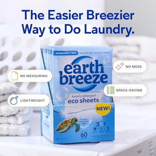 Fresh Scent Laundry Detergent Sheets 60 Loads 30 Sheets Y4910