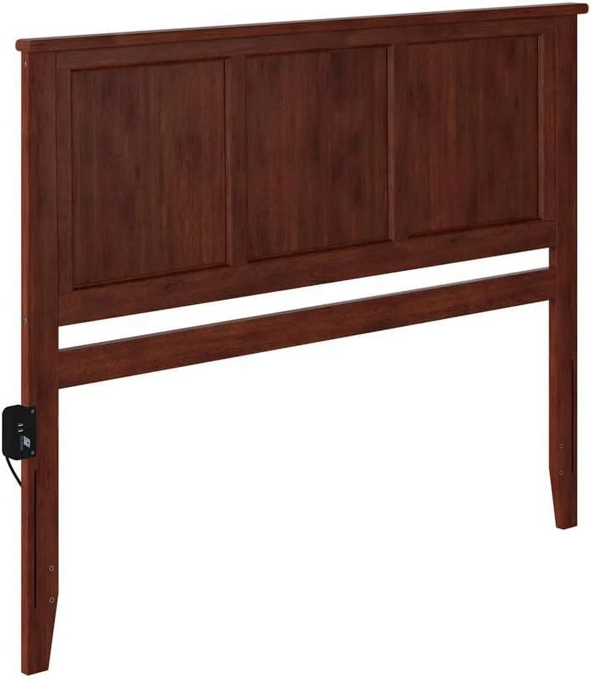 Queen Solid Wood Panel Headboard In Walnut Z71321