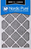 10x24x1 MERV 12 Pleated Carbon Air Filters 6 Pack O6173