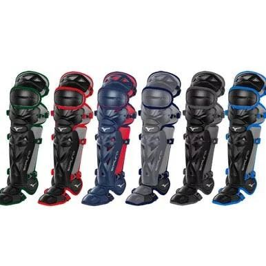 Navy Red 14.5 inch Youth Shin Guards F6361