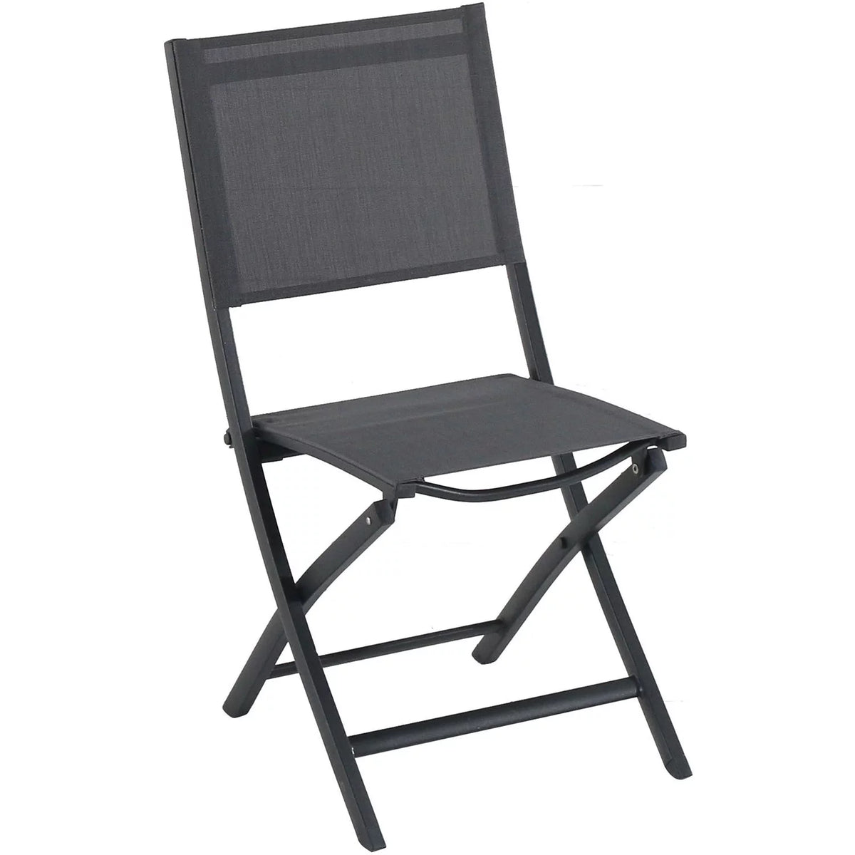 5-Piece Outdoor Dining Set with 4 Folding Chairs and Square Dining Table P34955