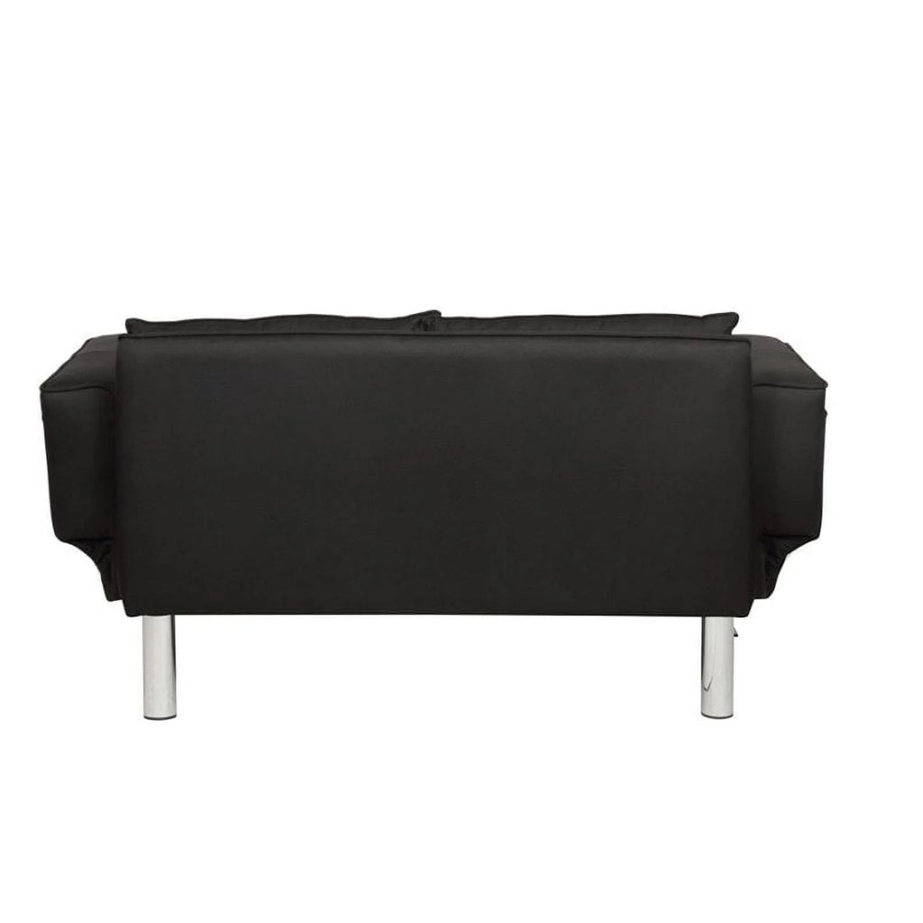 Black Convertible Sofa E106