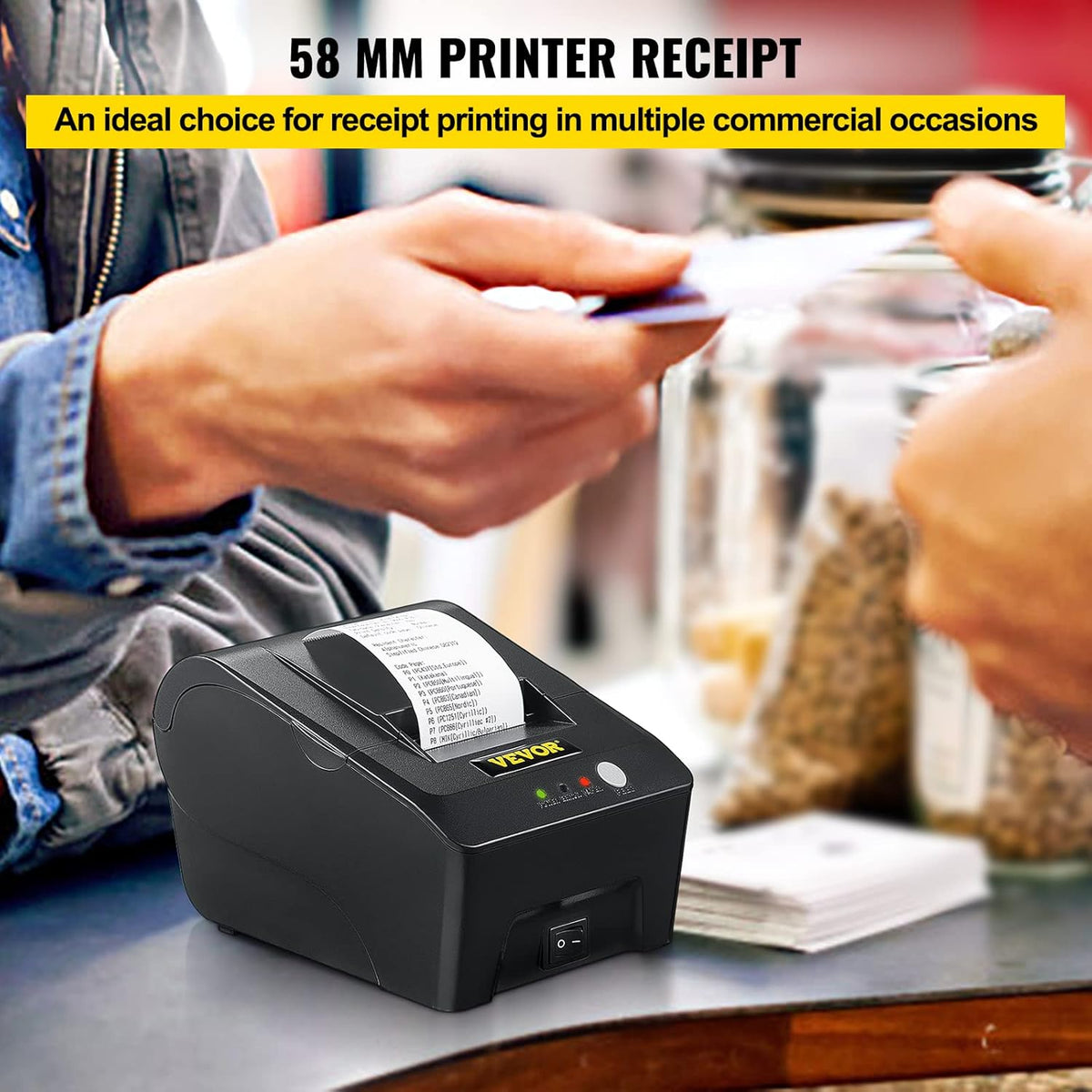 58mm Thermal Receipt Printer with USB Port S8130