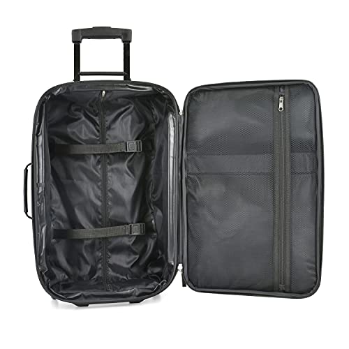 Camouflage 20" Softside Expandable Carry-On Suitcase Set O87136