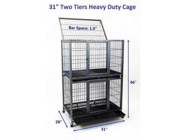 Pet Crate with Black Plastic Tray C13906