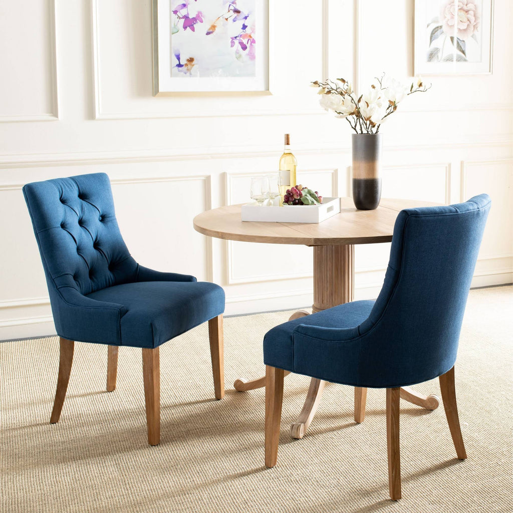 Blue Set of 2 Side Chairs M169