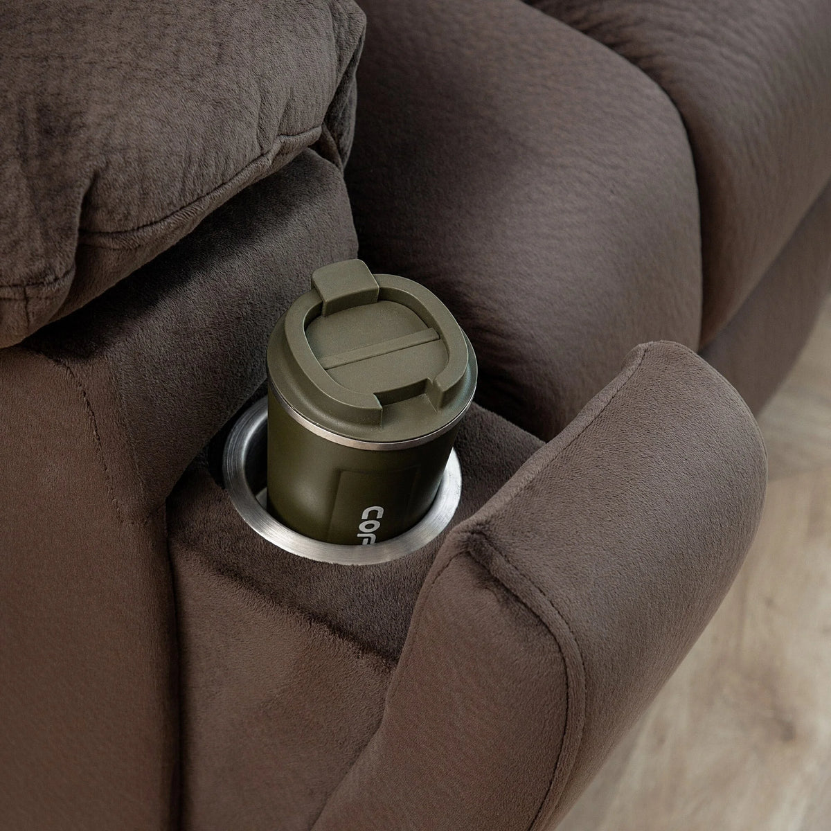 Velvet Power Lift Massage Recliner Chair H388220