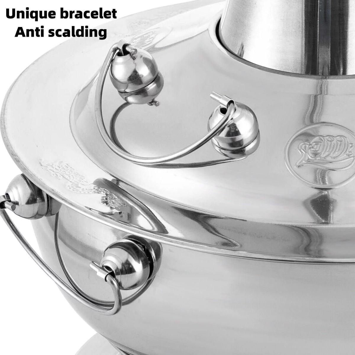 1.9QT/2.3QT Stainless Steel Shabu Hot Pot E784