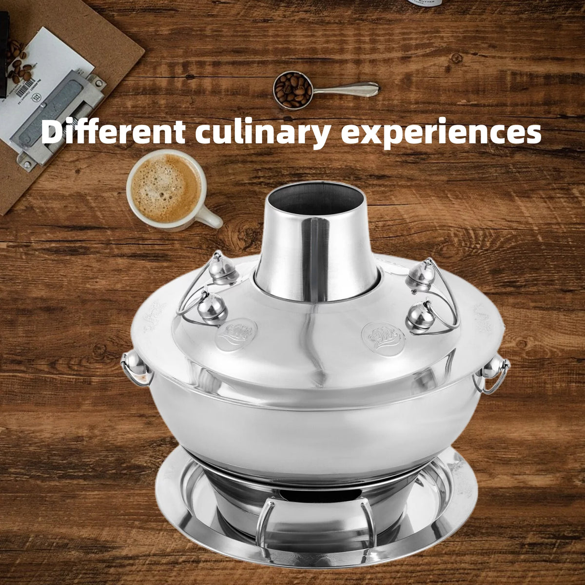 1.9QT/2.3QT Stainless Steel Shabu Hot Pot E784