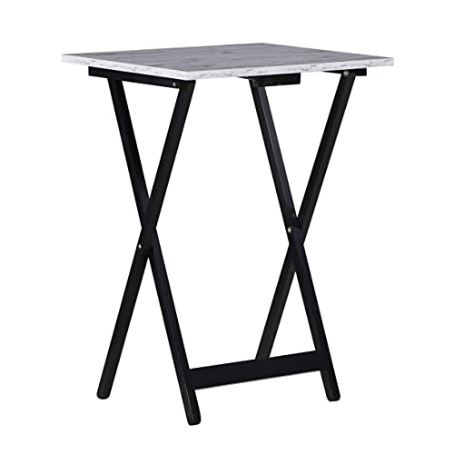 White Tray Table Set A541510