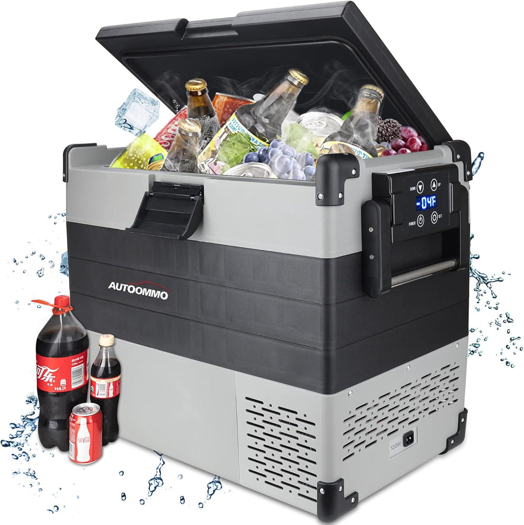 12 Volt 55 Quart Portable Car Refrigerator H58723