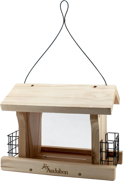 12-Inch Cedar Wild Bird Feeder, Pack of 2 D728239