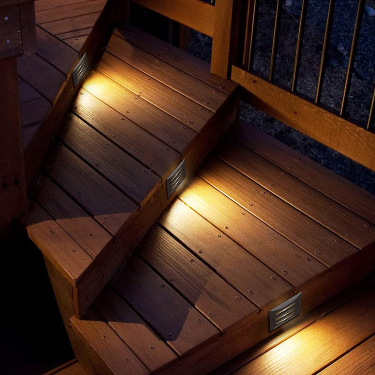 Low Voltage LED Step Light 1.2W 3000K Warm White A29362