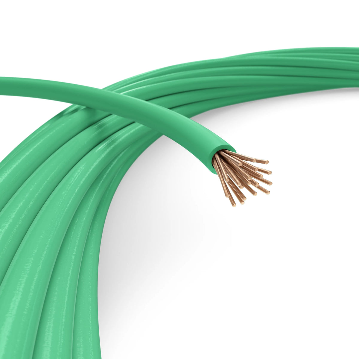 50 Feet 10 AWG Insulated Stranded Copper THHN THWN Wire Green K6271