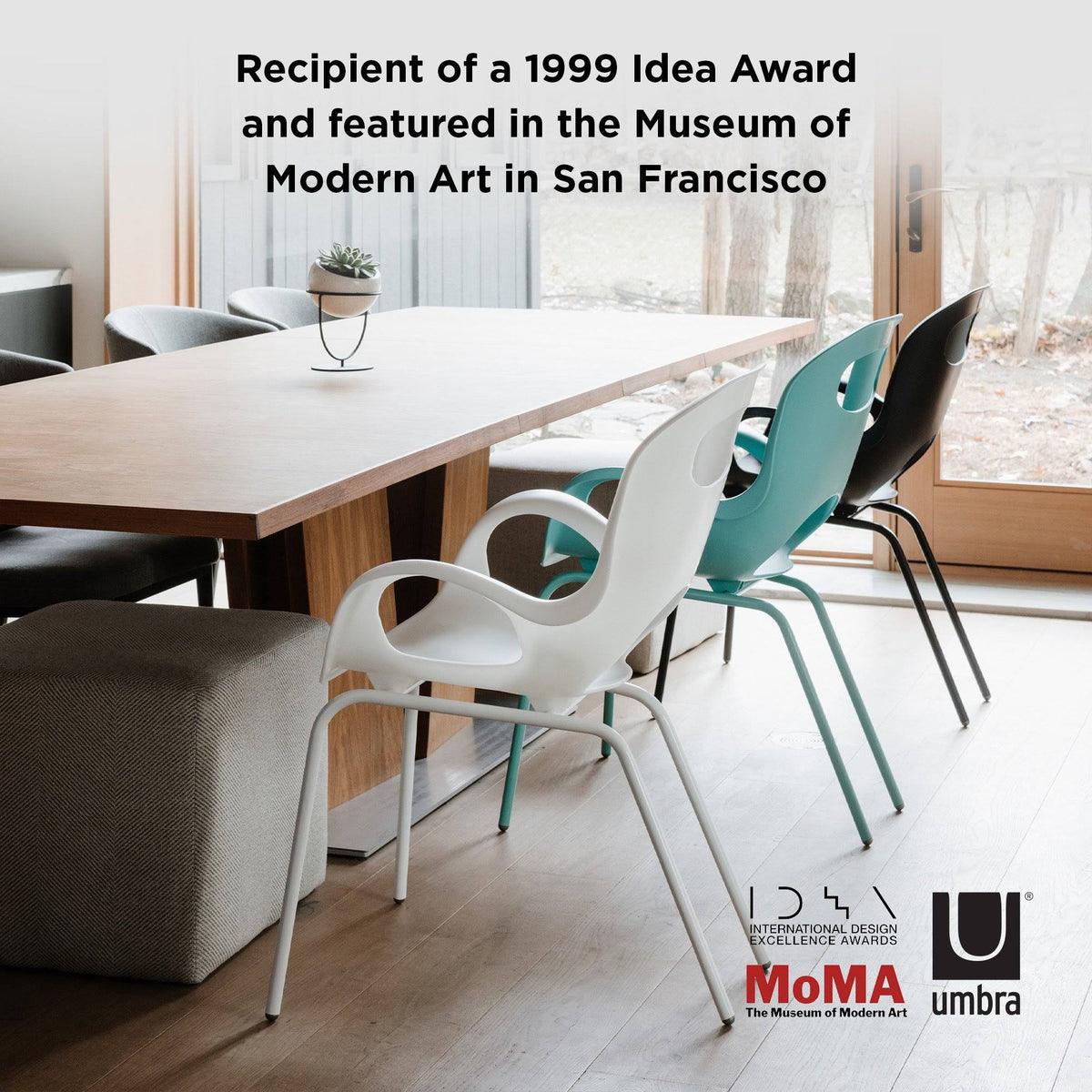 White Dining Room Chair A28270