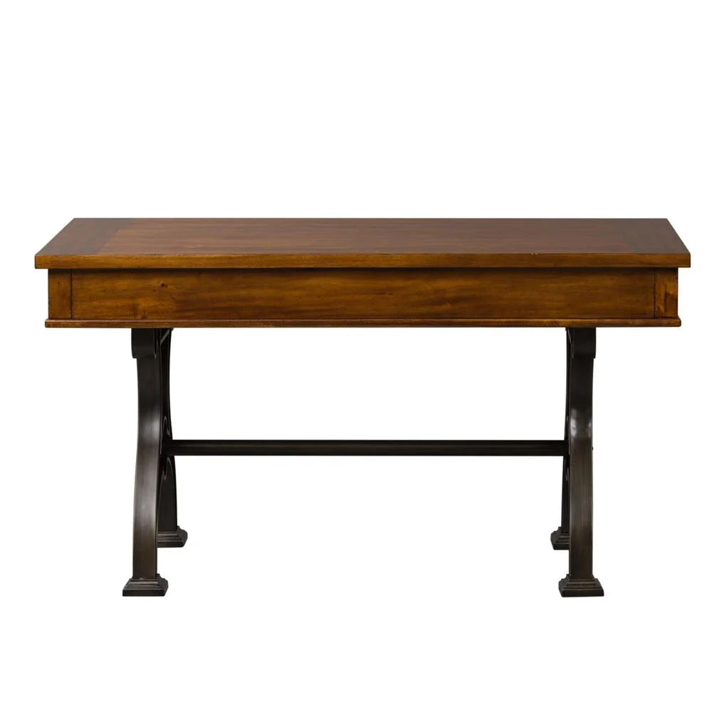 Medium Brown Wood Writing Desk P859