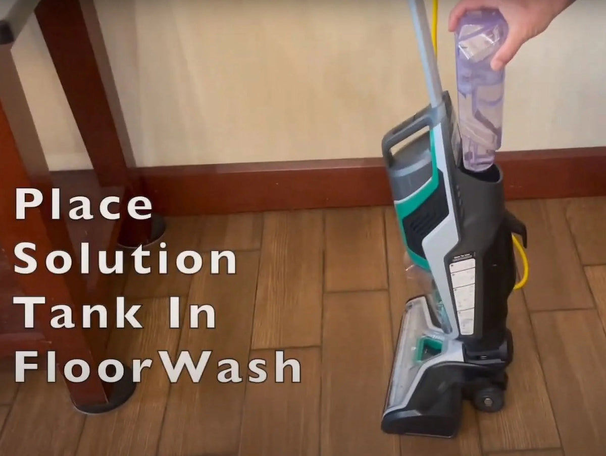 13.5 Inch Wet & Dry Hard Floor Washer Scrubber Vacuum D5282