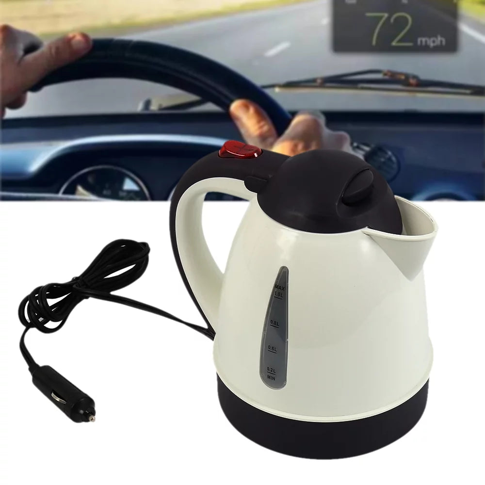 Portable 12V 1000ml Electric Kettle J637979