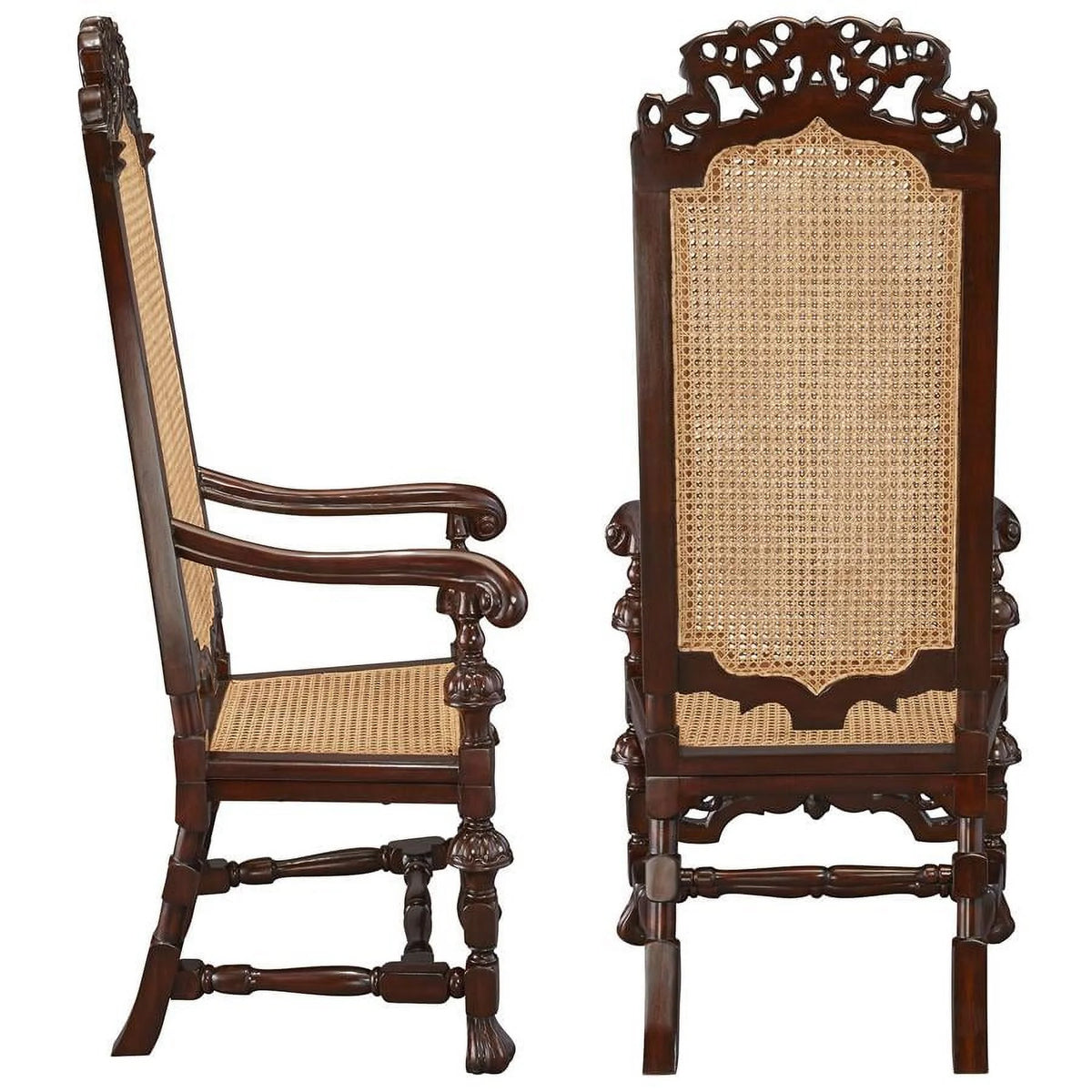 Mahogany Armchair Set of Two K4245