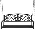 Black Iron Porch Swing U64524