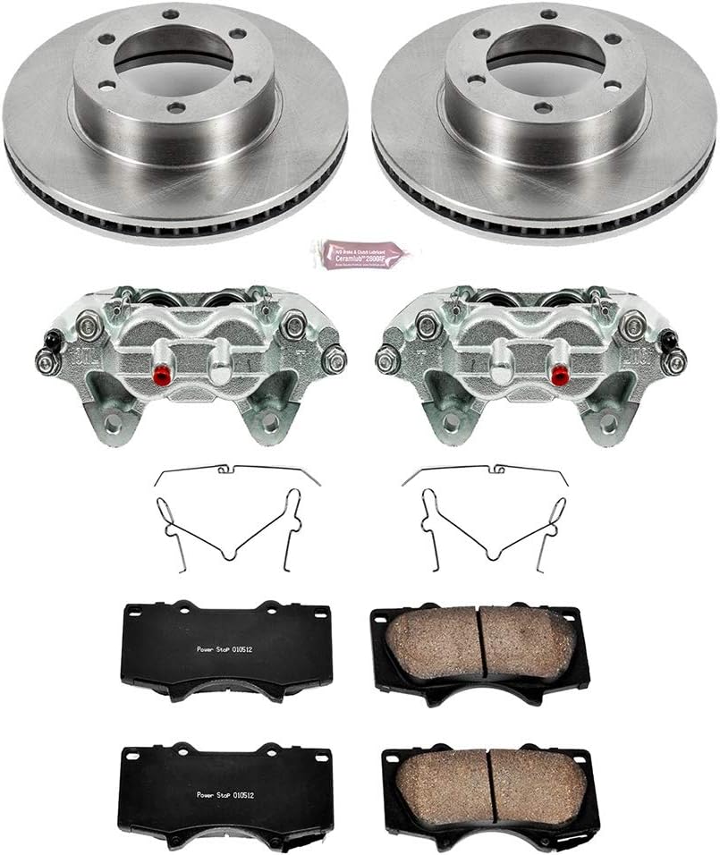 1-Click OE Replacement Brake Kit with Calipers W732