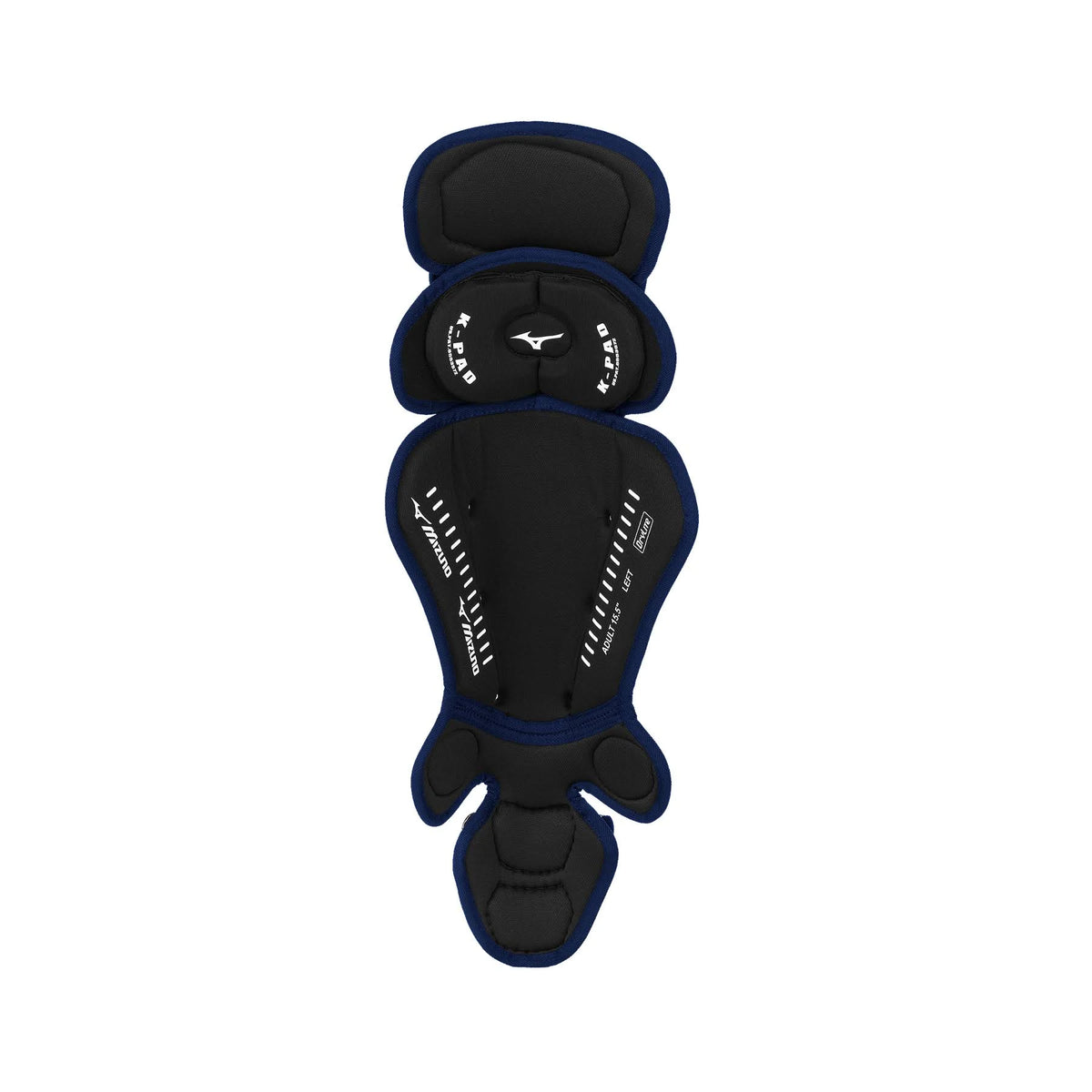 Navy Red 14.5 inch Youth Shin Guards F6361
