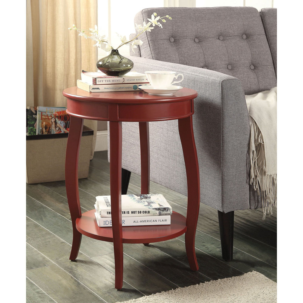 Red Side Table D57059
