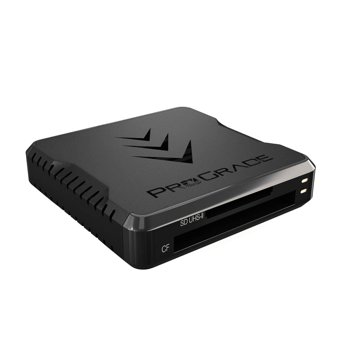 Dual-Slot Compact Flash & UHS-II SDXC USB 3.1 Gen 2 Type-C Card Reader Q7709