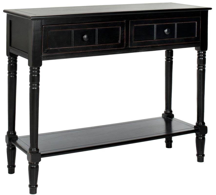 Cream 2-Drawer Console Table O133