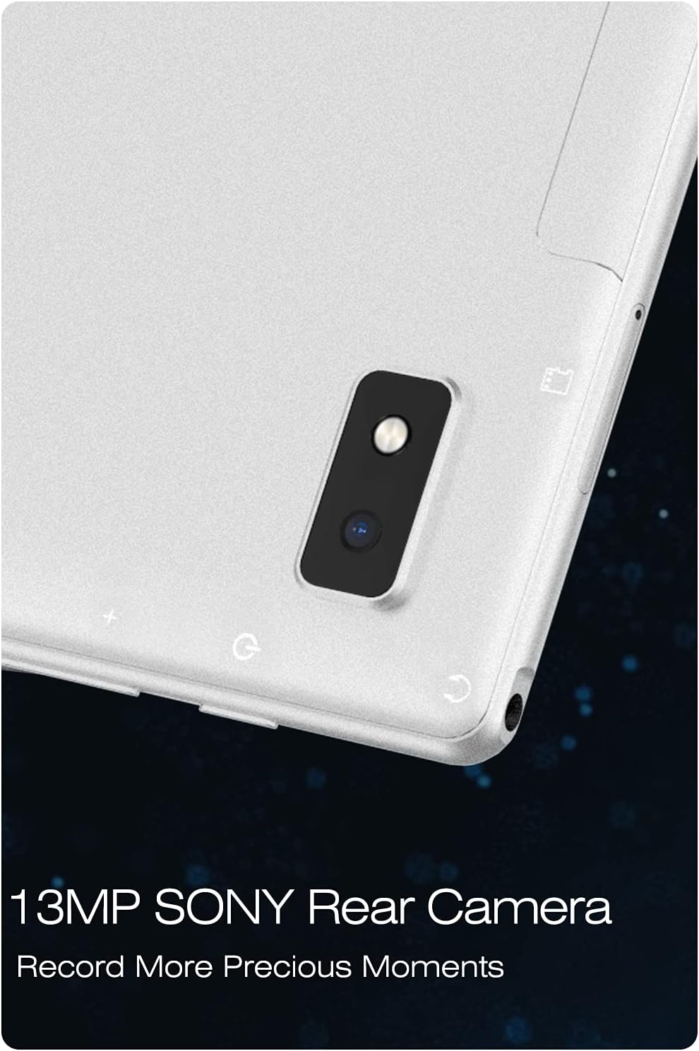 10.1-inch Android 11.0 Tablet, 4GB RAM 64GB ROM, Metal Body N6313
