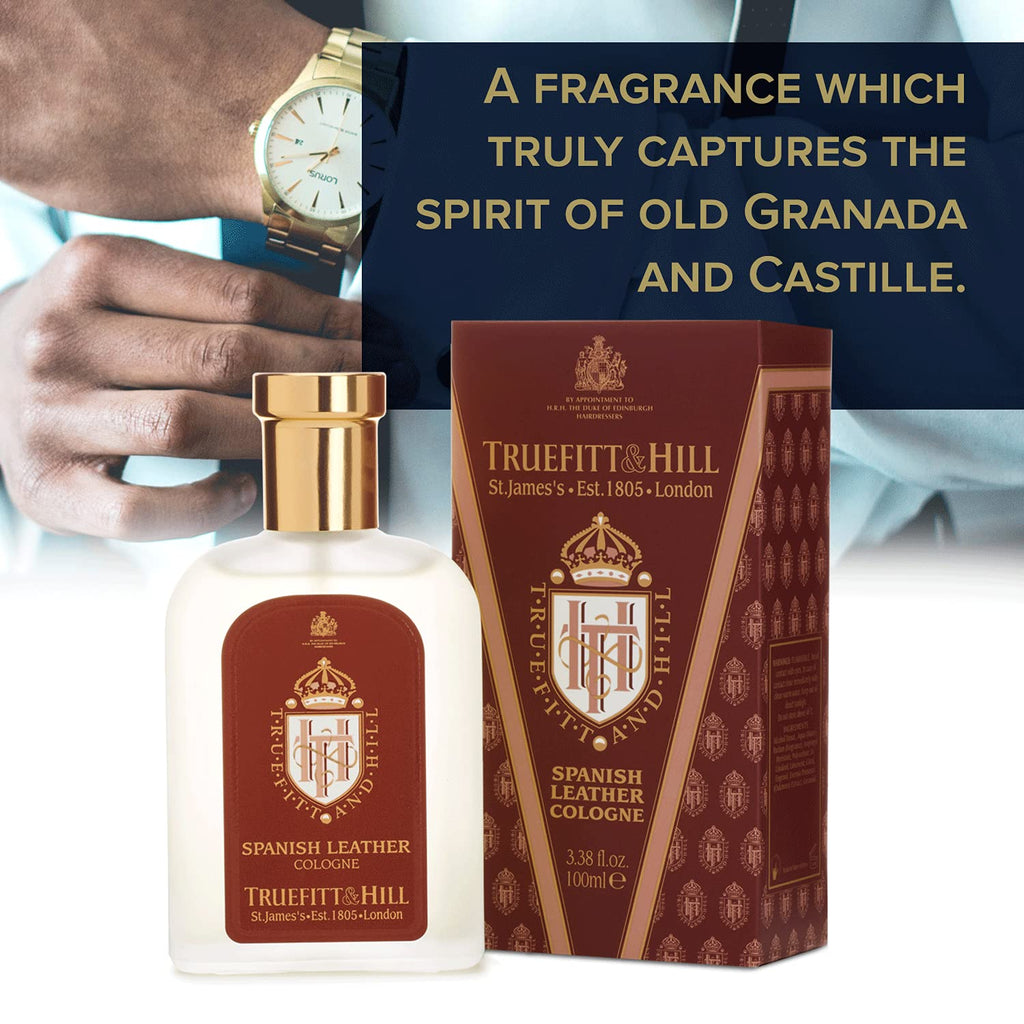 Spanish Leather Cologne 3.38 oz Pack of 2 E969
