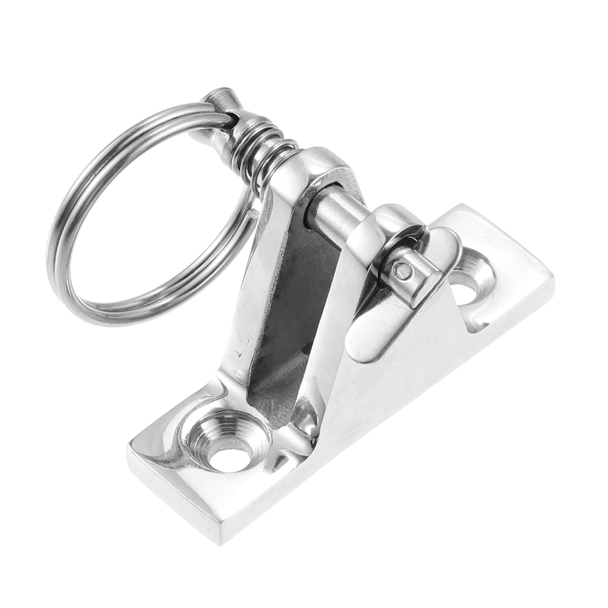 4Pcs Stainless Steel Deck Hinge with Pin Ring F9041